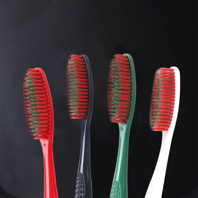 5pcs Adult Toothbrush Head Extended Widened Individual Packing Advanced Soft Bristle Brush Teeth Oral Cleaning Daily Necessities,  Dental Hygiene, Widened Brush Head, Highquality Brush, Microfiber Bristles, Toothbrush Replacement Heads, Oral Health