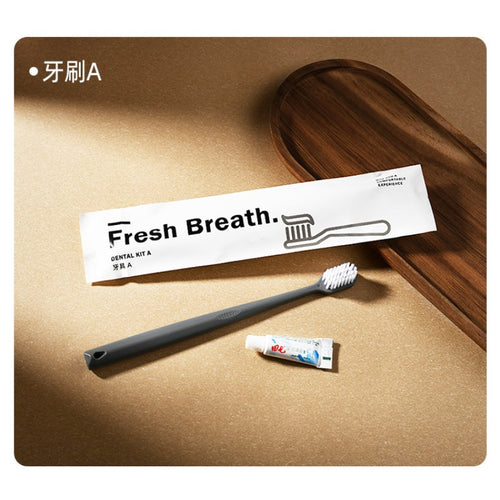 100pcs Bulk Disposable Toothbrush & Toothpaste Pack - LiveArt Life Aesthetics Series Hotel-Grade Travel Toiletry Set with Individually Wrapped Microfiber Bristles, Bulk Pricing for Home, Guest Rooms, Hotels, Offices - Cost-