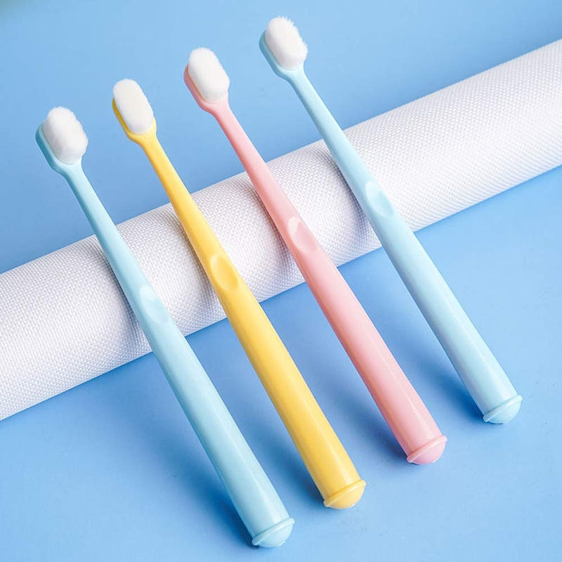 EasyHonor Extra Soft Toothbrush for Age 4 - 12 Years Old, with 10000 Soft Floss Bristle for Gum Care. ( 6pcs)